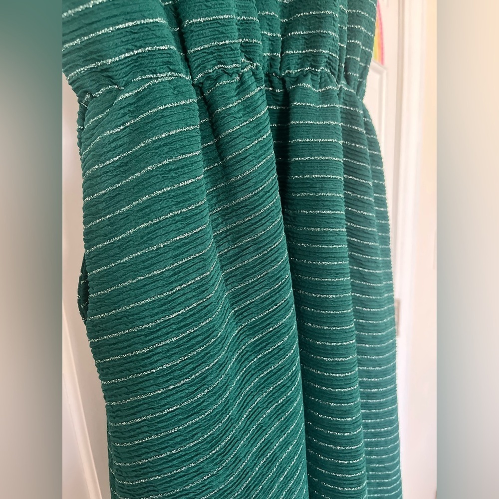 Draper James RSVP Elegant Forest Green Knit Mini Dress, Women’s Sz S - Picture 9 of 13